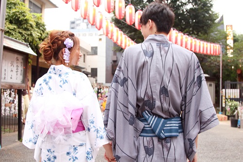 お祭り 安い 現地まで浴衣